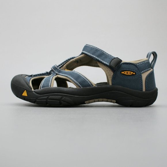 KEEN Big Kids 5 Youth Venice H2 Waterproof Blue Hook Loop Strap Sport Sandals - Picture 2 of 11